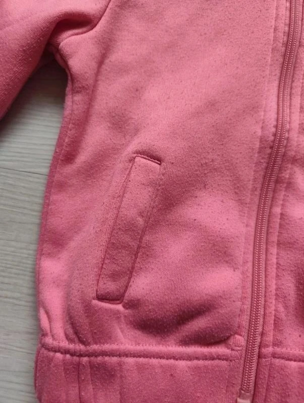 Pink zip-up jacket 🦄 Size 4 years 🦄 Tissaia – photo 4